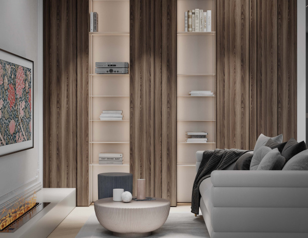 ЛДСП Дуб Гарден темный 16 мм 2750*1830 WL